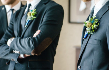 elegant groom