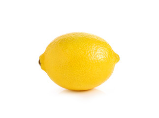 Lemon isolated on white background