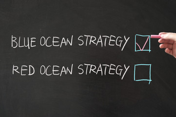 Blue or red ocean strategy