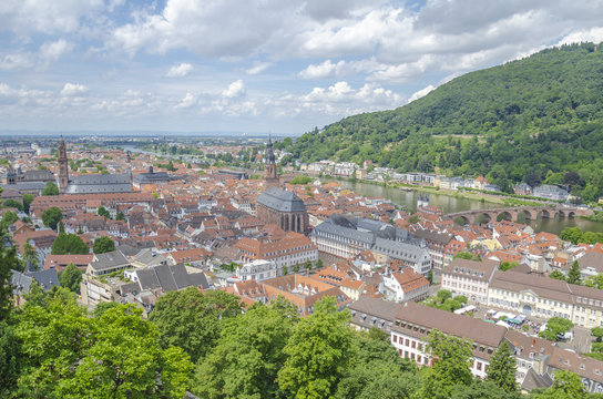 Heidelberg view, Germany