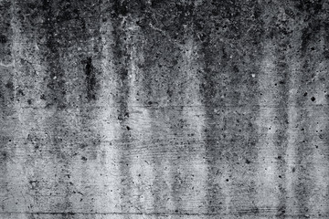 Grungy and smooth bare concrete wall for background