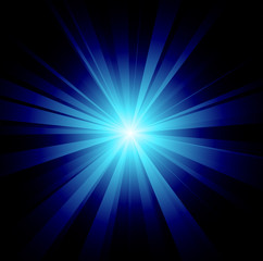Obraz premium Blue color design with a burst vector file included