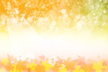 Beautiful autumn background