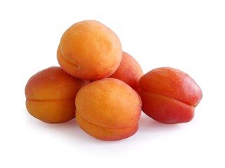 tasty,ripe, golden apricots