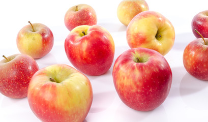 Fresh royal gala apples