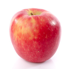 Fresh royal gala apple closeup