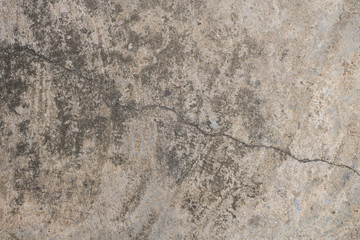 Grunge concrete cement wall with crack texture background