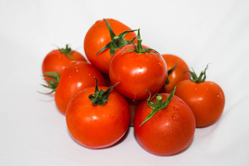 Gemüse gruppe weißer hintergrund