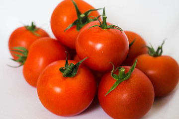 Gemüse gruppe weißer hintergrund