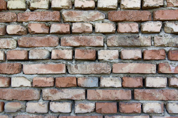 Detail Of The Brick Wall