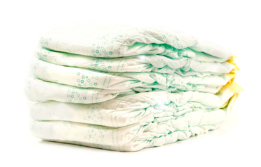 stack of diapers