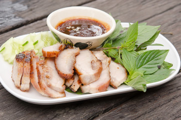 Grilled Pork Neck