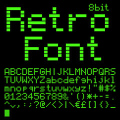 8 bit font