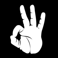 OK hand symbol
