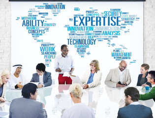 Expertise Career Job Profession Occupation Concept