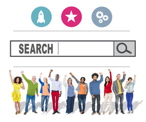 Search Browsing Web Internet Information Online Concept