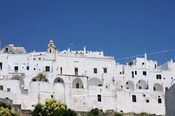 Fototapeta premium CENTRO STORICO DI OSTUNI IN PUGLIA