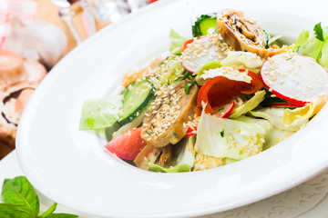 Fresh healthy summer salad