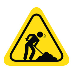 under construction road sign 