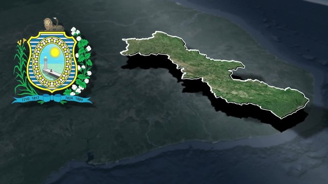 States of Brazil
Pernambuco white Coat of arms animation map