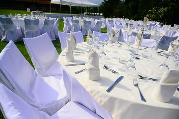 Life event table setup celebration