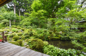 京都　三千院　聚碧園
