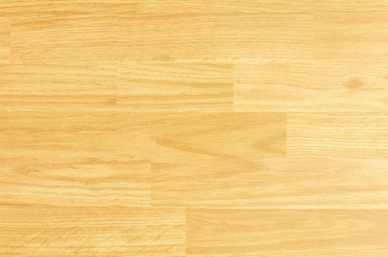  Hardwood maple basketball court floor viewed from above