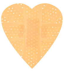 coeur de sparadrap