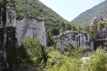 Apuinische Alpen, Toscana, Versilia, Italien, Marmor, Marmorbruch, Steinbruch, Berge , Wandern,