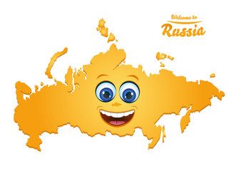 Smiley Map - Russia