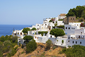 Obraz premium Lindos view