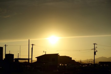 夕陽