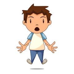 Surprised child