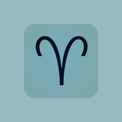 Pale blue Aries icon