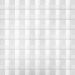 Fototapeta premium Vector Abstract geometric shape from gray cubes. 