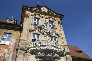 Fototapeta na wymiar Bamberg City Hall Gate