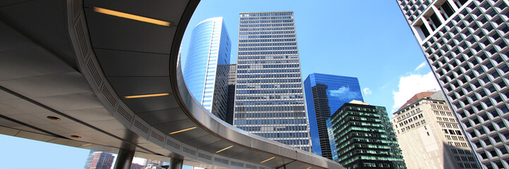 Obraz premium New York City / Buildings from Battery Park