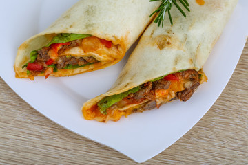 Wrap tortilla