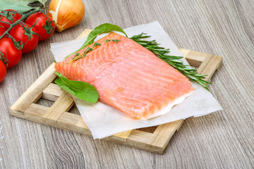 Salted salmon
