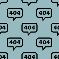 Pale blue 404 message pattern