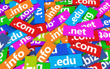 Domain Names Web Concept