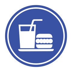 Eating icons set great for any use. Vector EPS10.