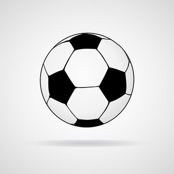 Football icon great for any use. Vector EPS10.