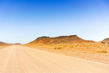 Fototapeta na wymiar Desert near Sesriem in Namibia.