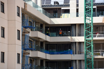 Obraz premium edificio de nueva construccion