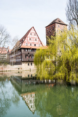 Fototapeta na wymiar Medieval Nuremberg