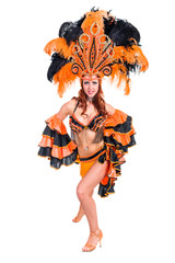 carnival dancer woman dancing