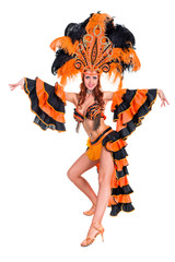 carnival dancer woman dancing