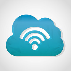 Fototapeta premium wifi connection