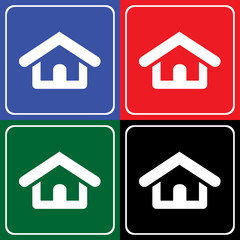 Home icon great for any use. Vector EPS10.
